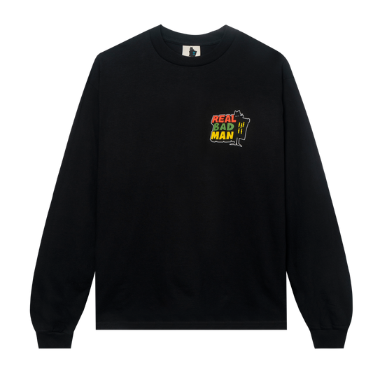 Real Bad Man Logo Vol.9 LS T-Shirt - Black