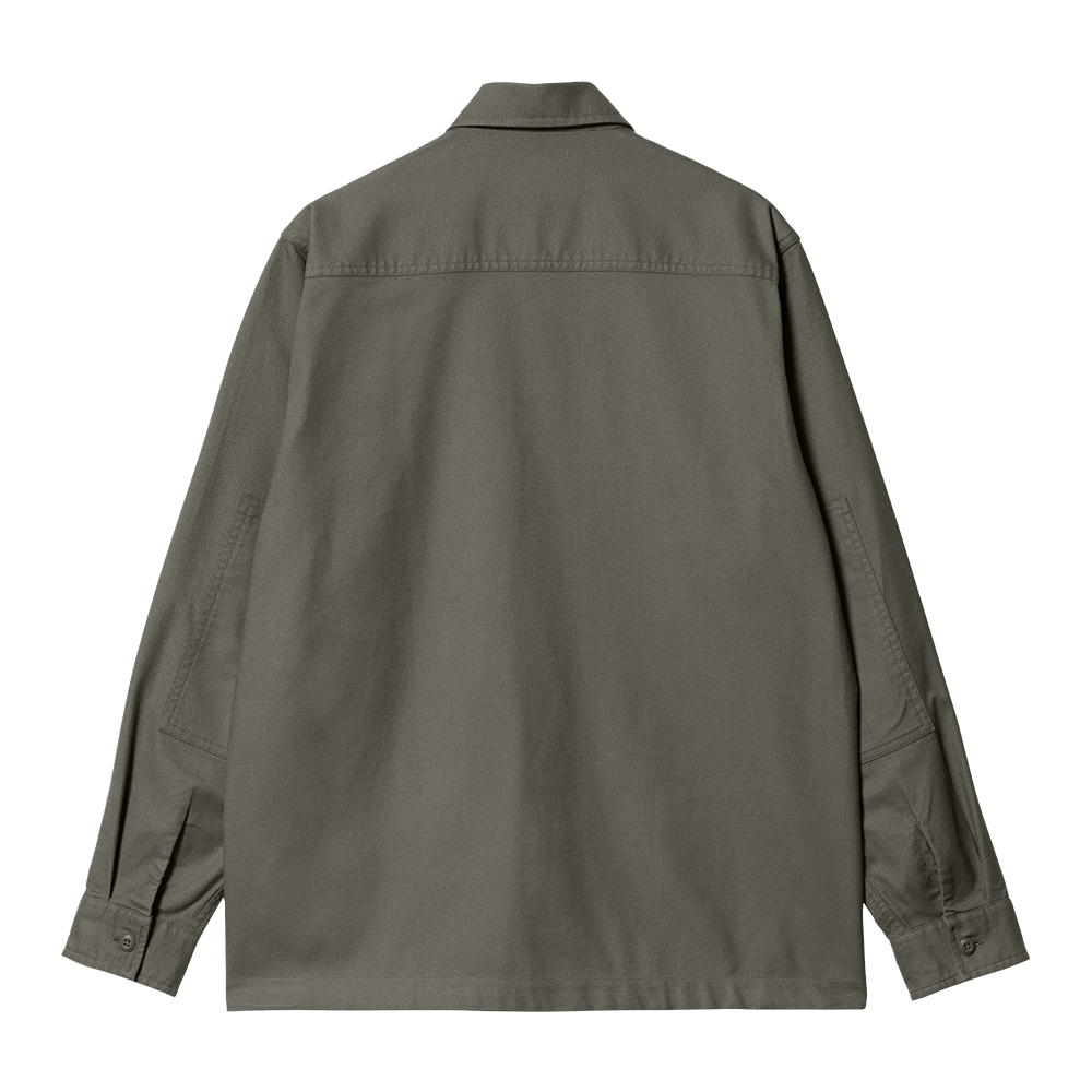 LS Charter Shirt - Smoke Green