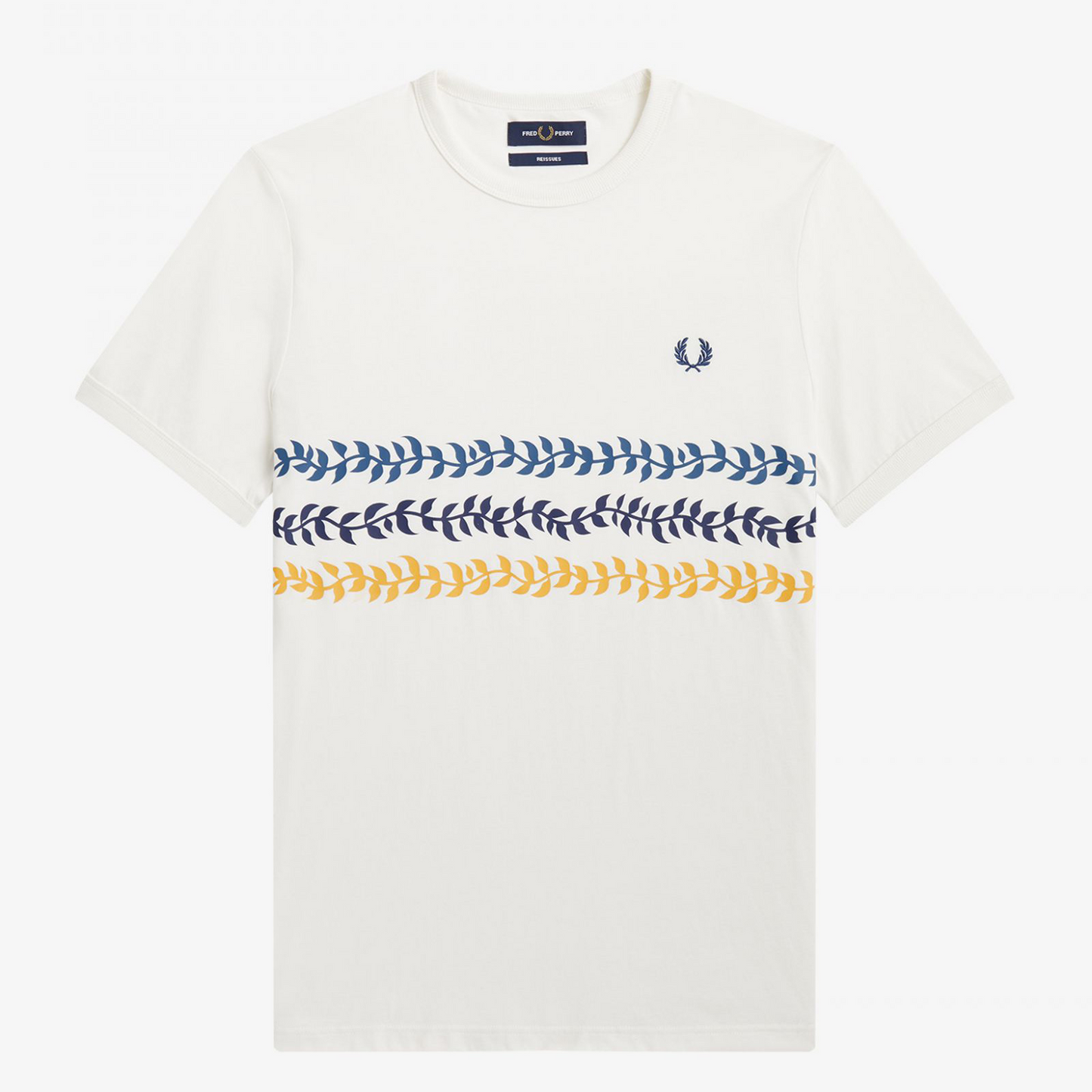 Fred Perry Vine Graphic T-Shirt - Snow White