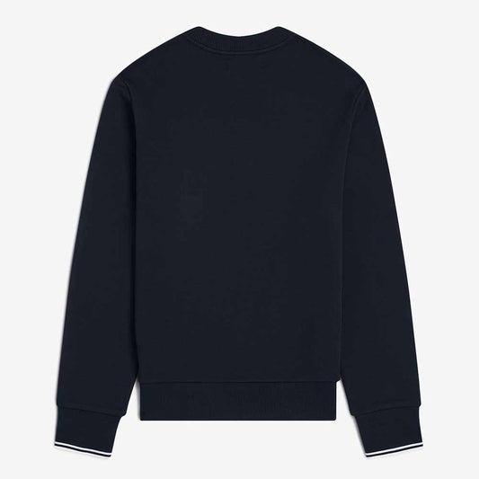 Fred Perry Crew Neck Sweatshirt - Navy