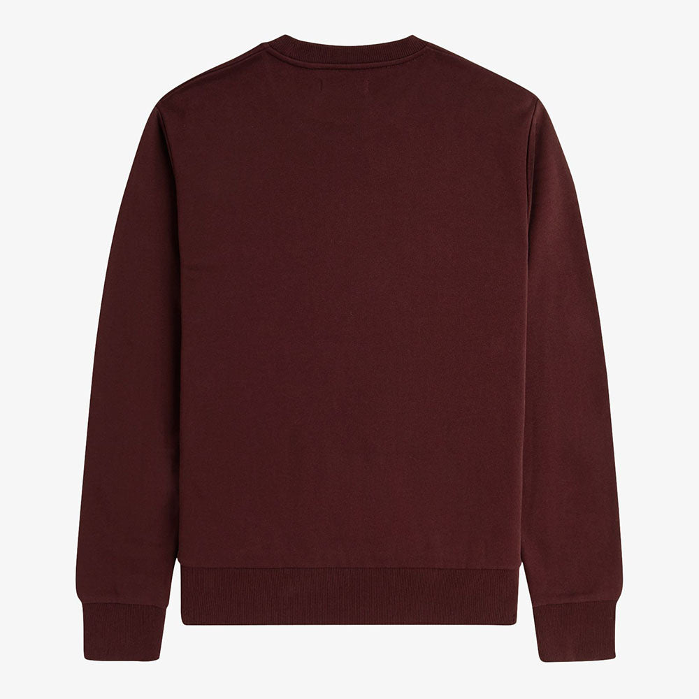 Fred Perry Embroidered Champion Sweat - Ox Blood