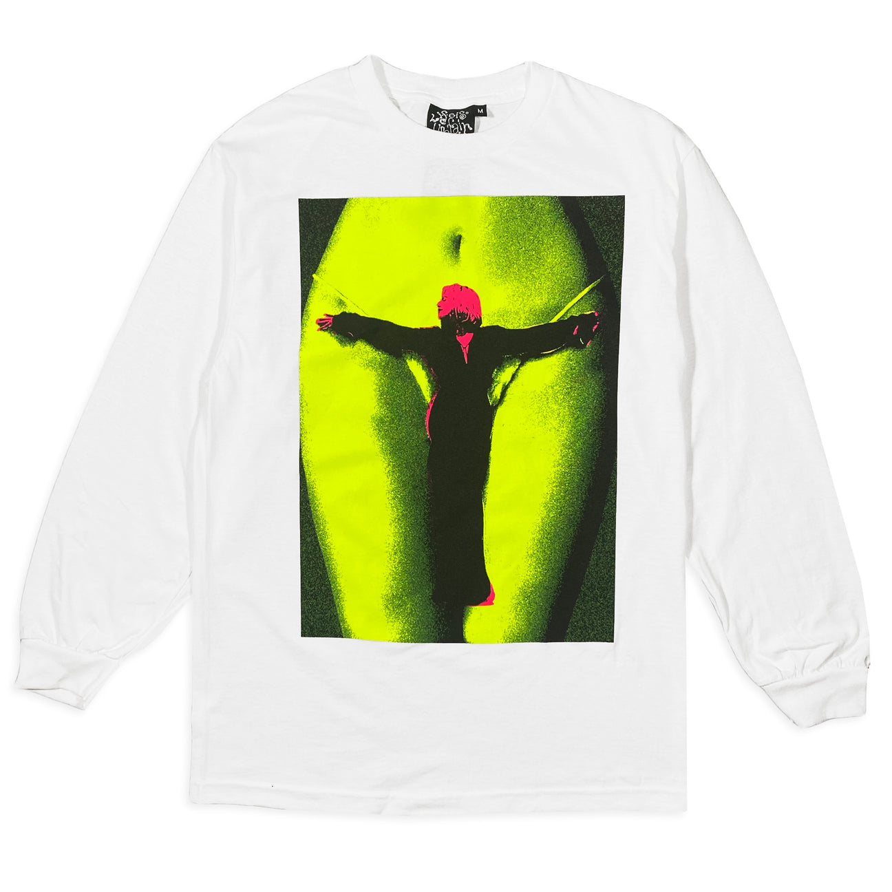 Life Is Unfair Ciccone LS T-Shirt - White