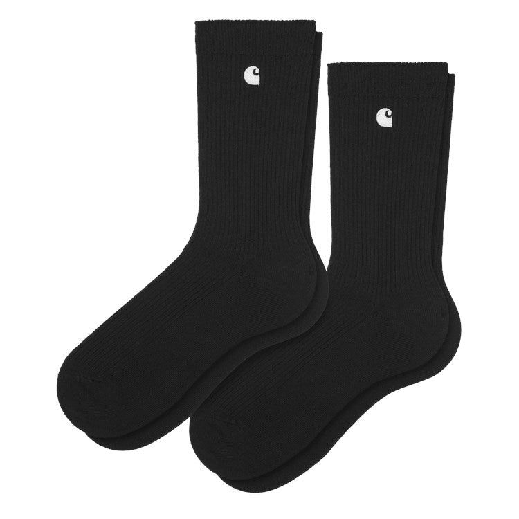 Carhartt WIP Madison Pack Socks - Black White