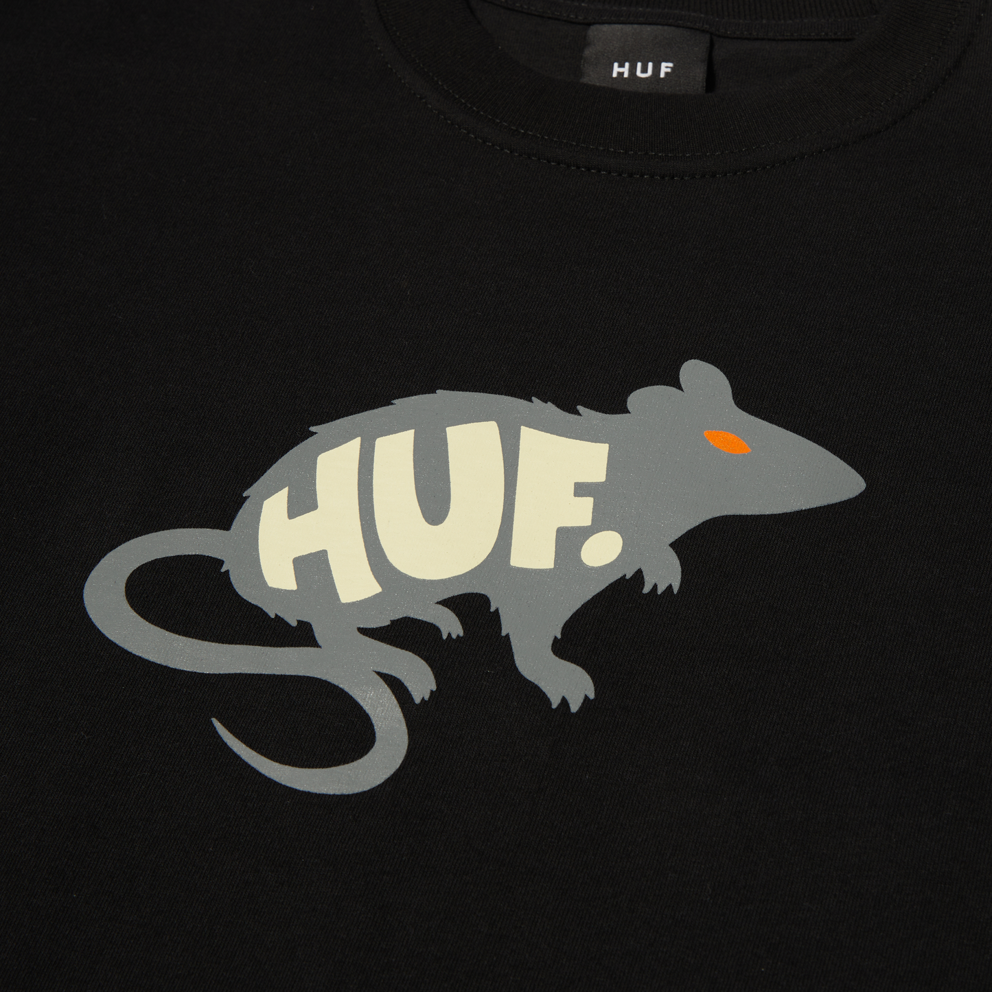 HUF Man's Best Friend S/S Tee - Black