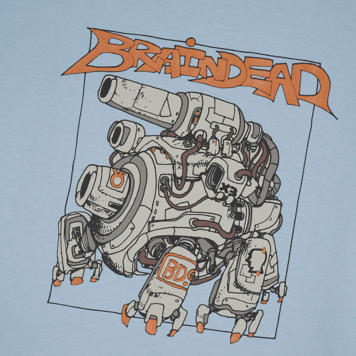 Brain Dead Mech Tank T-Shirt - Slate