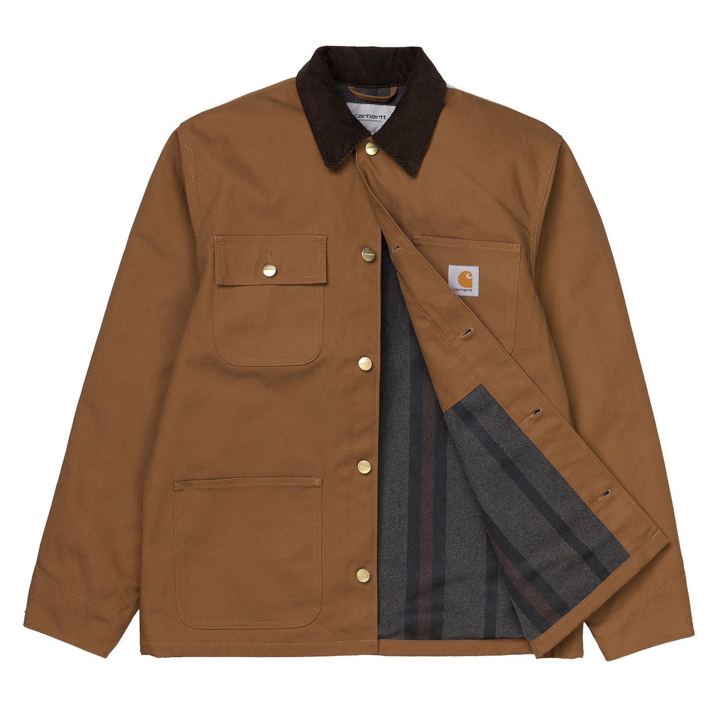 Carhartt WIP Michigan Coat - Hamilton Brown Rigid