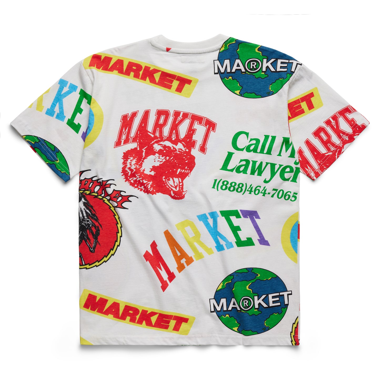 MARKET Monogram AOP T-Shirt - White