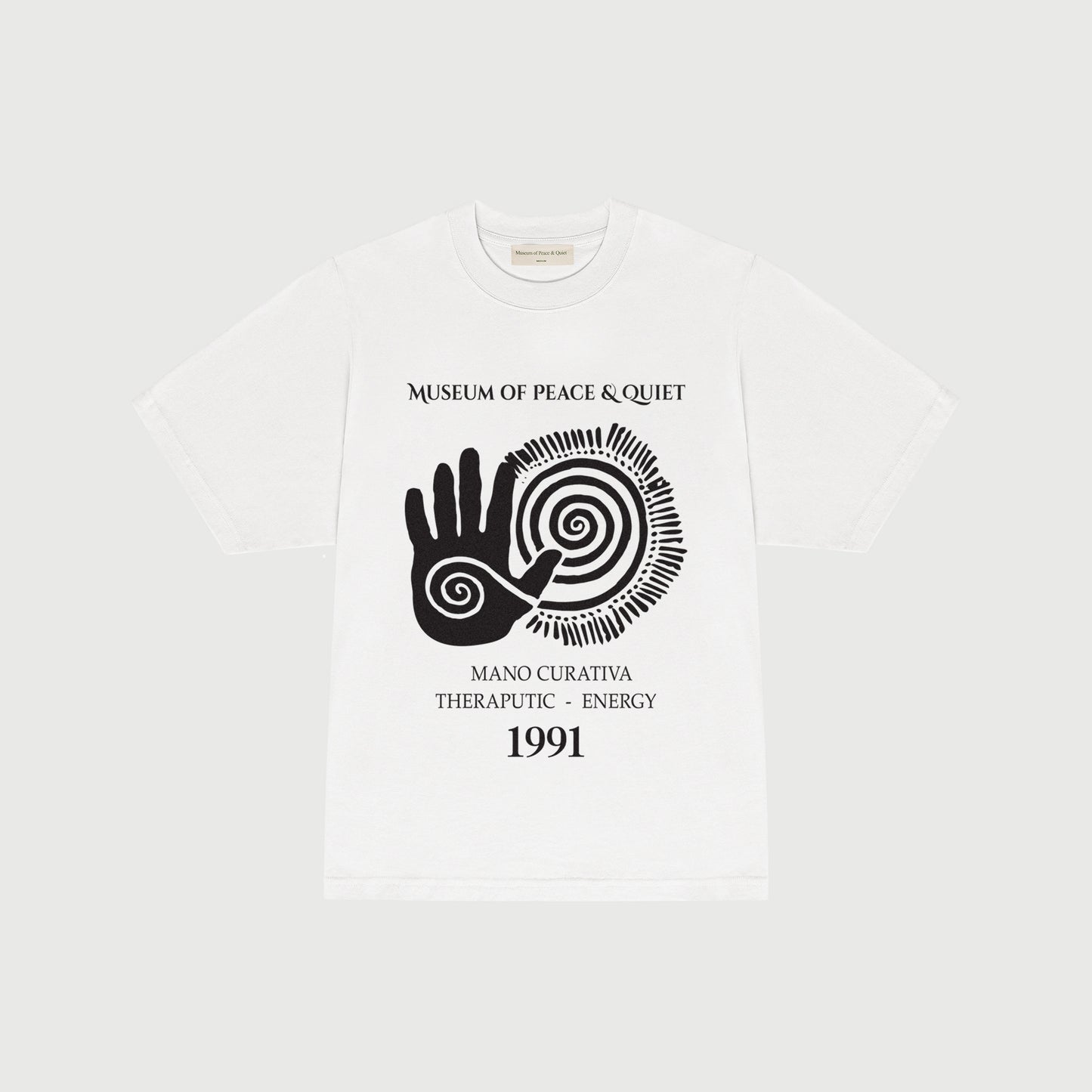 Museum of Peace & Quiet Mano Curativa Tee - White