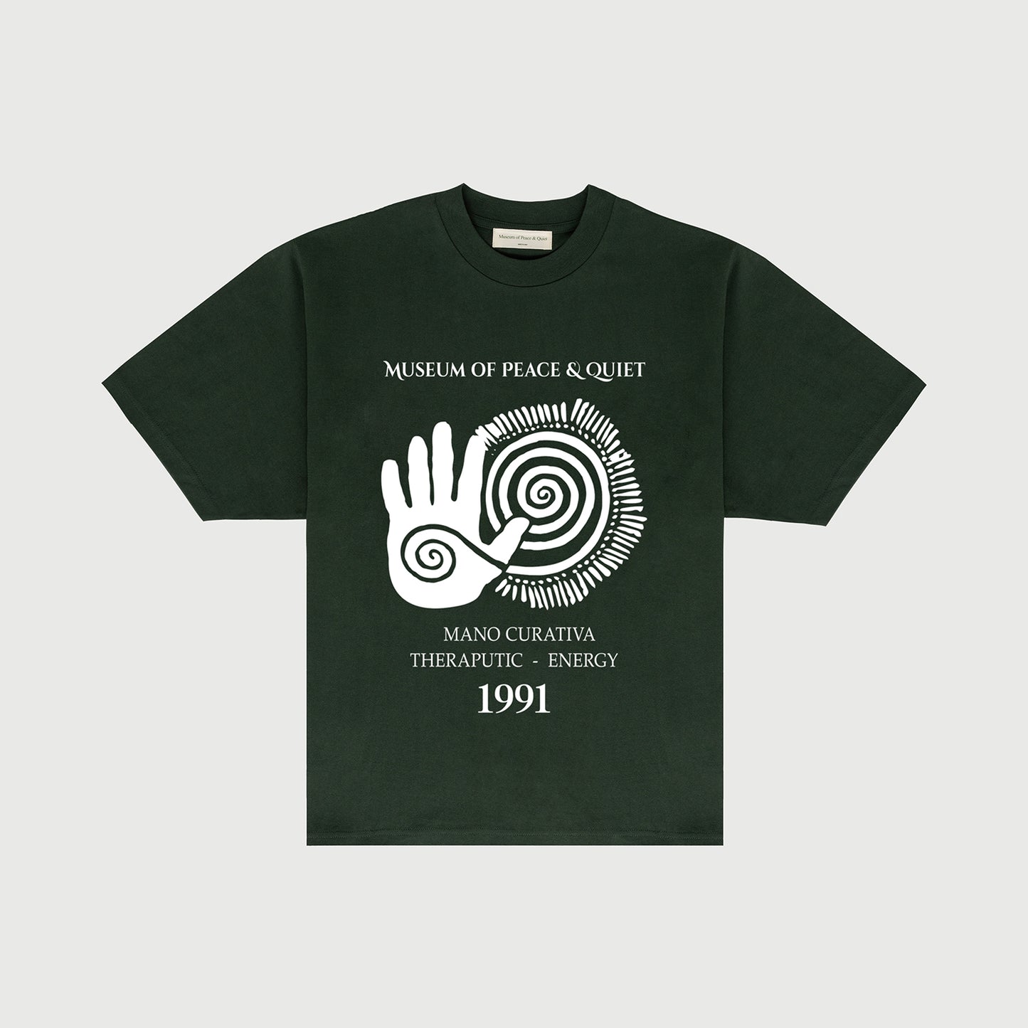 Museum of Peace & Quiet Mano Curativa Tee - Forest