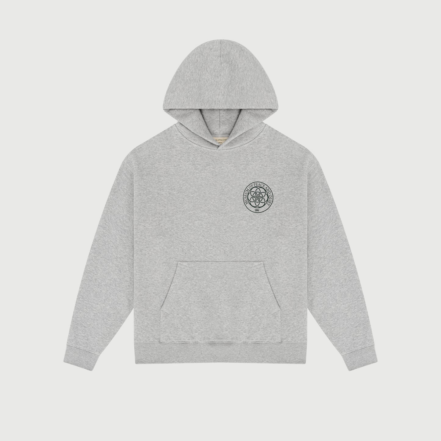 Museum of Peace & Quiet Wellness Centre Hoodie - Heather Grey