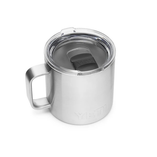 YETI Rambler 14oz Mug - Stainless Steel