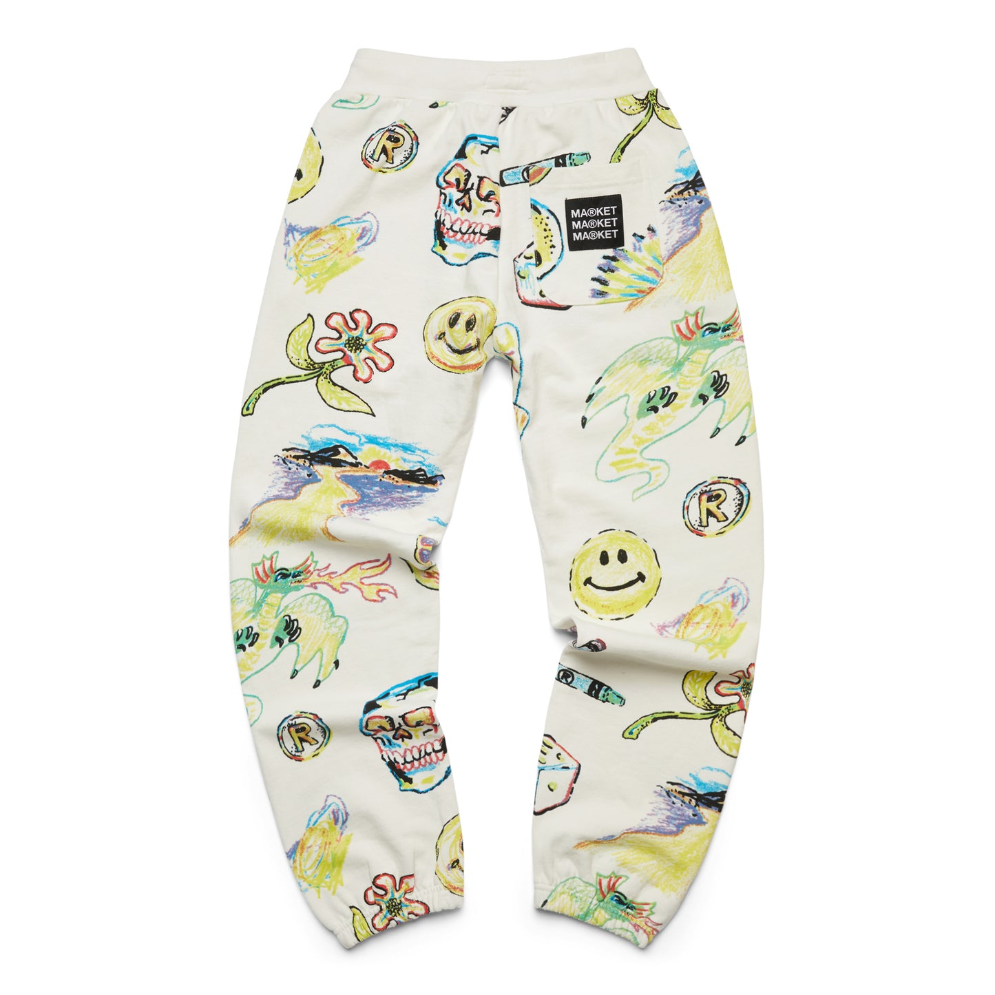 MARKET Colouring Book Sweatpants - Cream