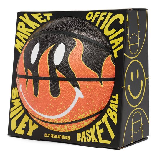 MARKET Smiley Flame Basketball