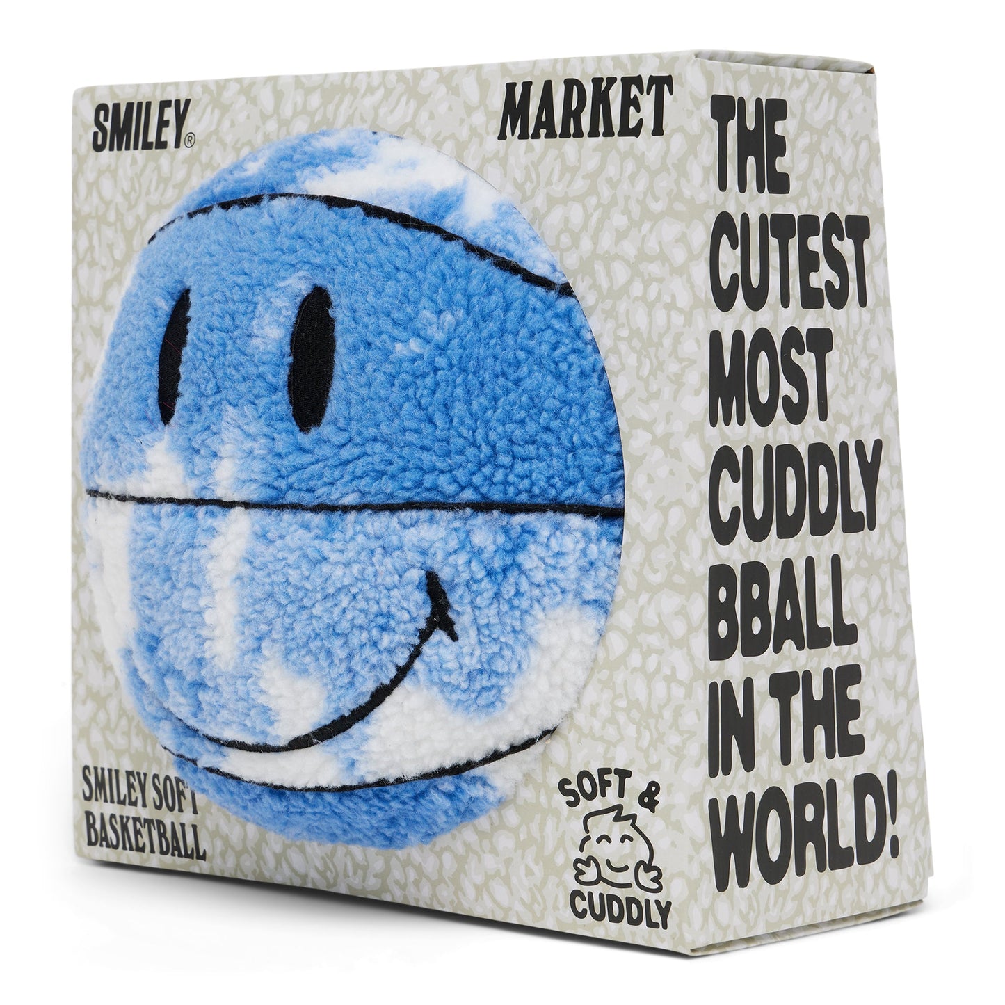 MARKET Smiley In The Clouds Plush Basketball - Multi