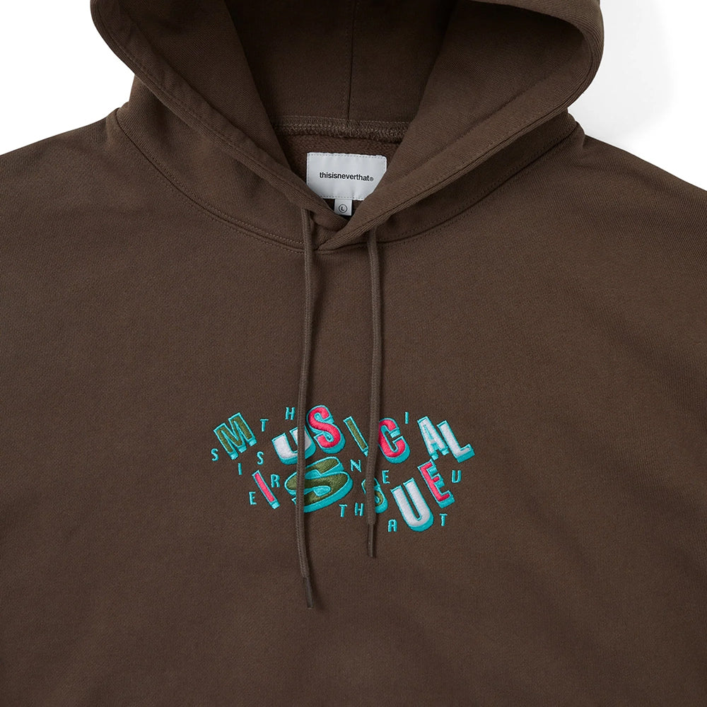 This Is Never That Musical Issue Hoodie - Brown