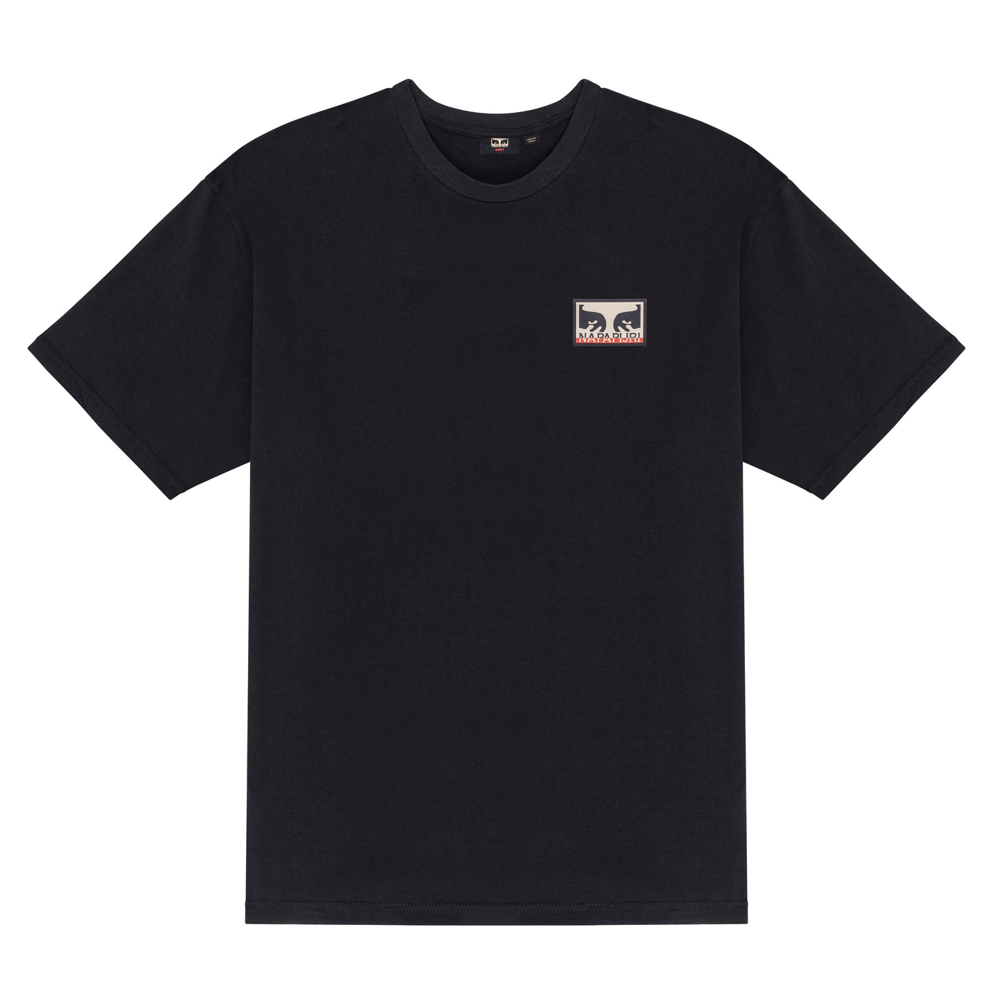 Obey x Napapijri Don't Just Watch It Burn Tee - Black