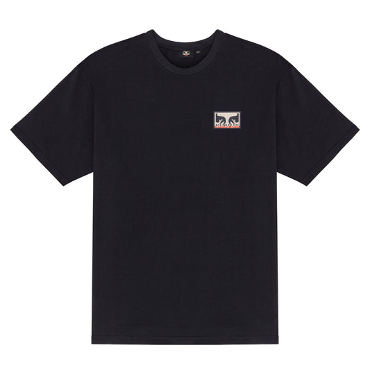 Obey x Napapijri Don't Just Watch It Burn Tee - Black