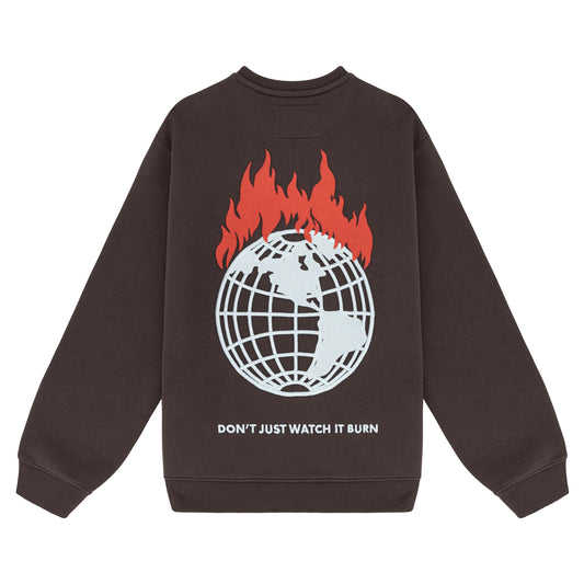 Obey x Napapijri Don't Just Watch It Burn Crew