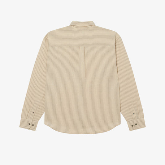OBEY Nelson Woven Shirt - Silver Grey