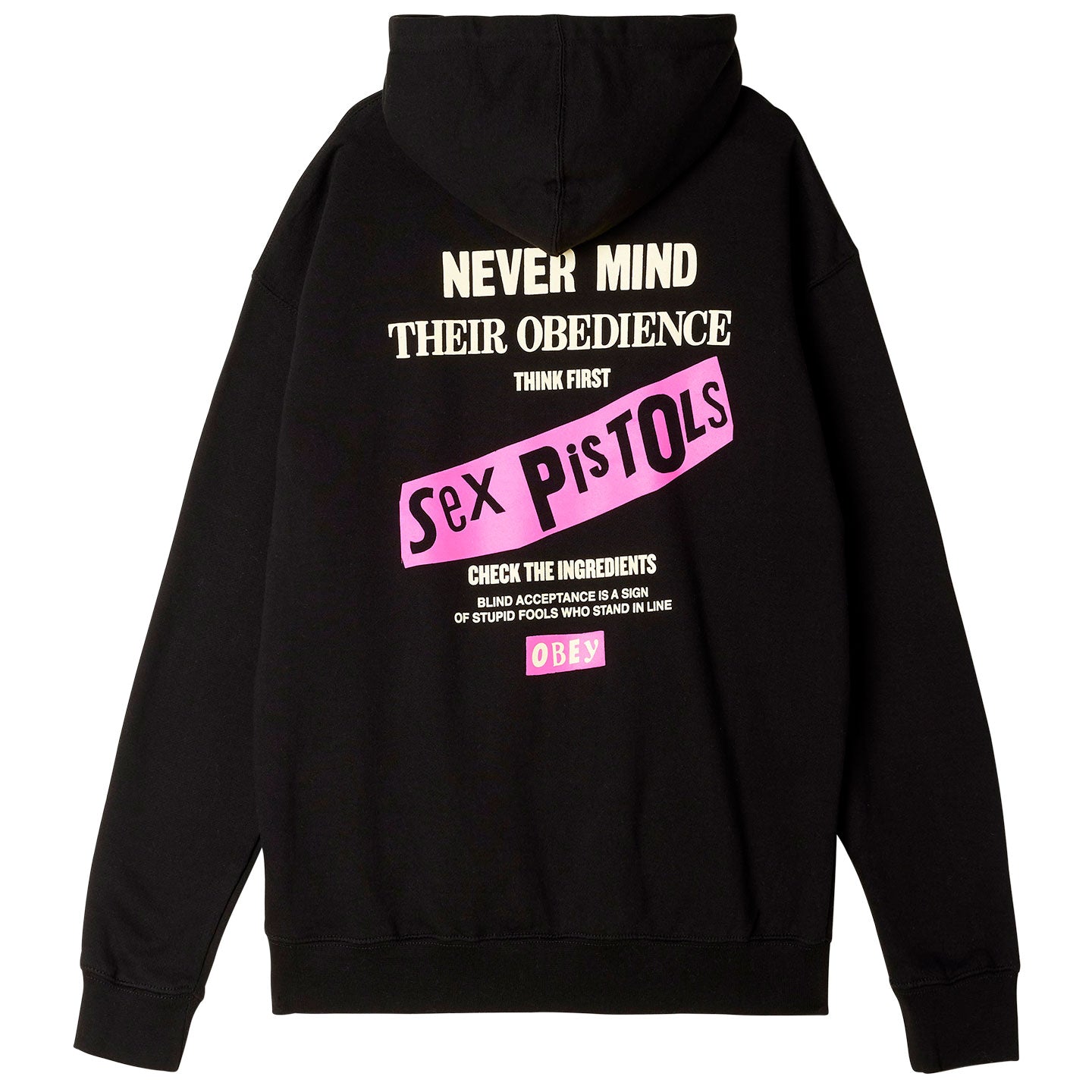 OBEY x Sex Pistols Never Mind Obedience Hoodie - Black