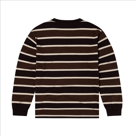 No Problemo No Problemo Striped LS Tee