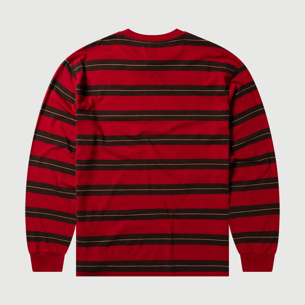 No Problemo Np Striped LS - Red