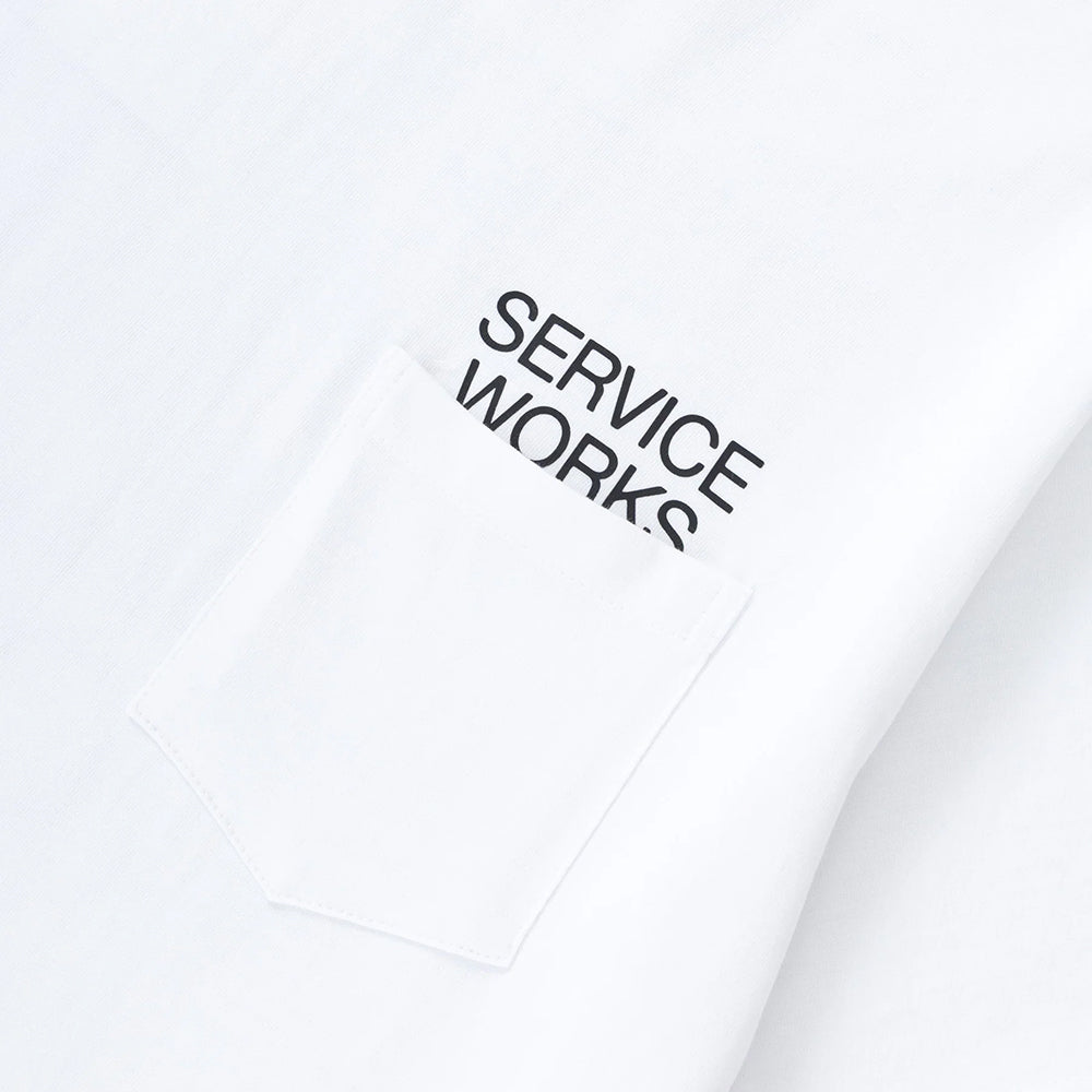 Service Works Nouirish Pocket Tee - White