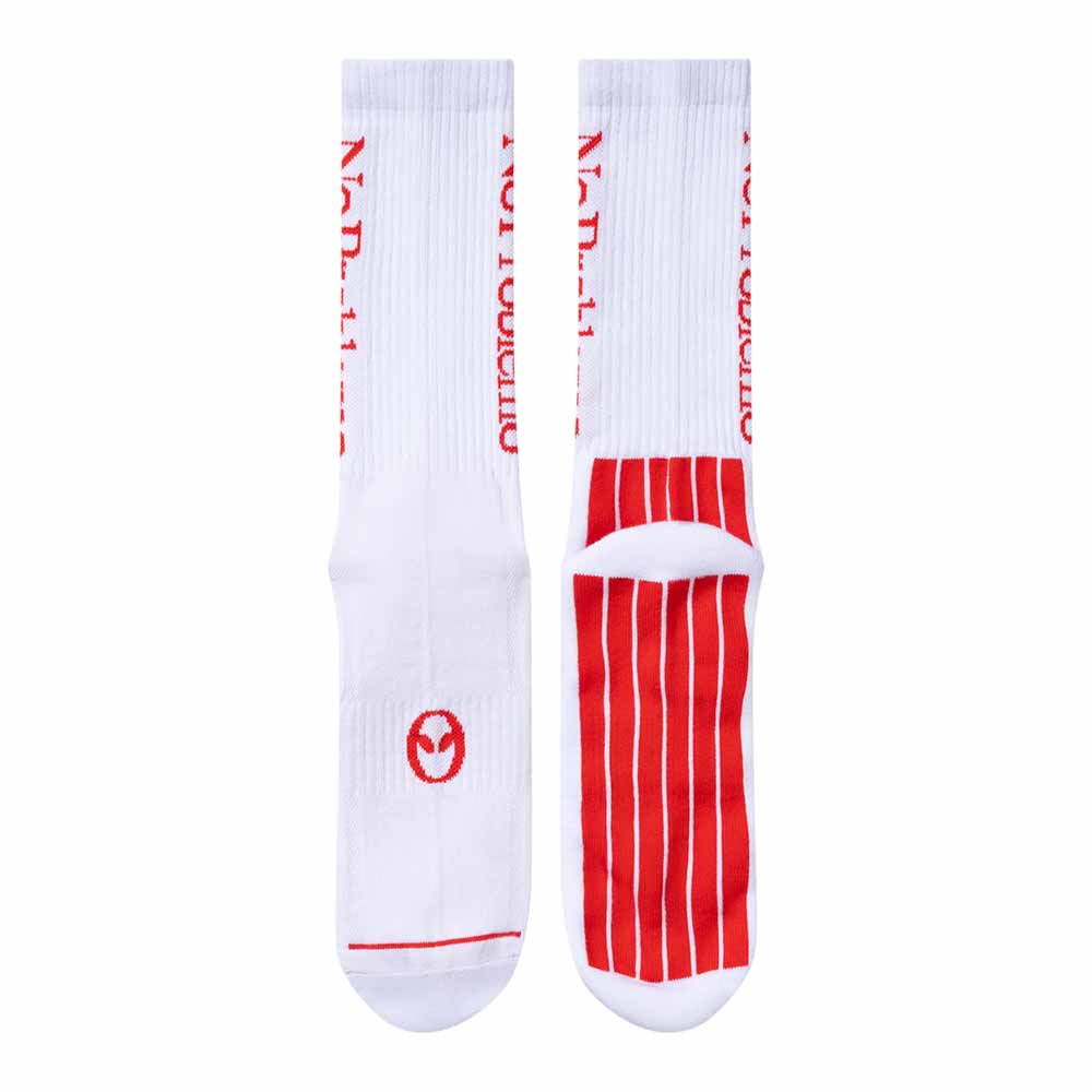 No Problemo Sock - White