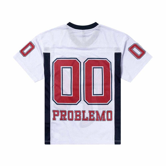 No Problemo NYP Sports Poly SS Jersey - White