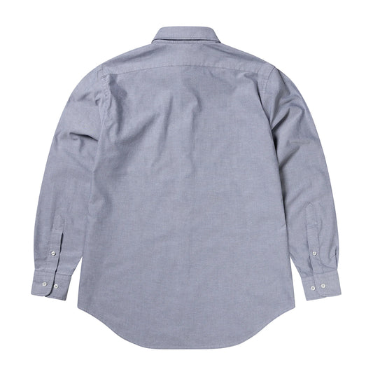 No Problemo LS Oxford Shirt - Charcoal
