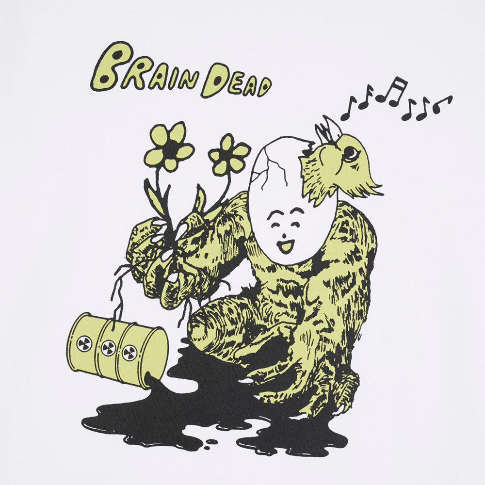 Brain Dead Nuclear Evolution T-Shirt - White