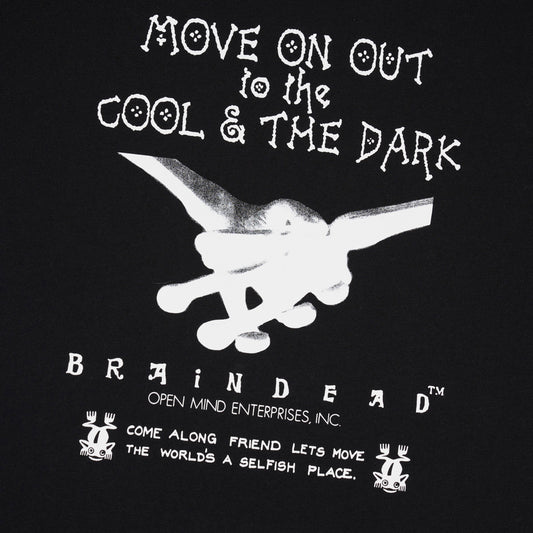 Brain Dead Open Mind Tee - Black
