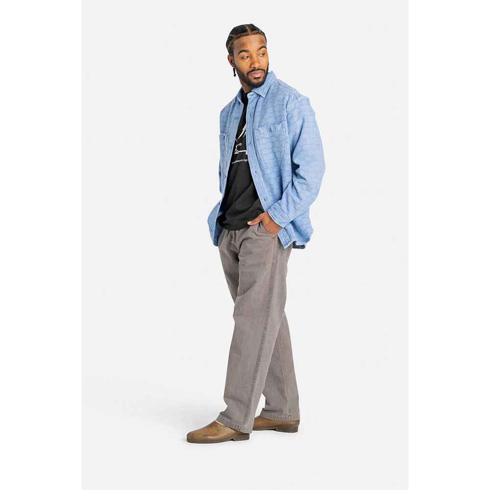 General Admission Checker Overshirt - Blue