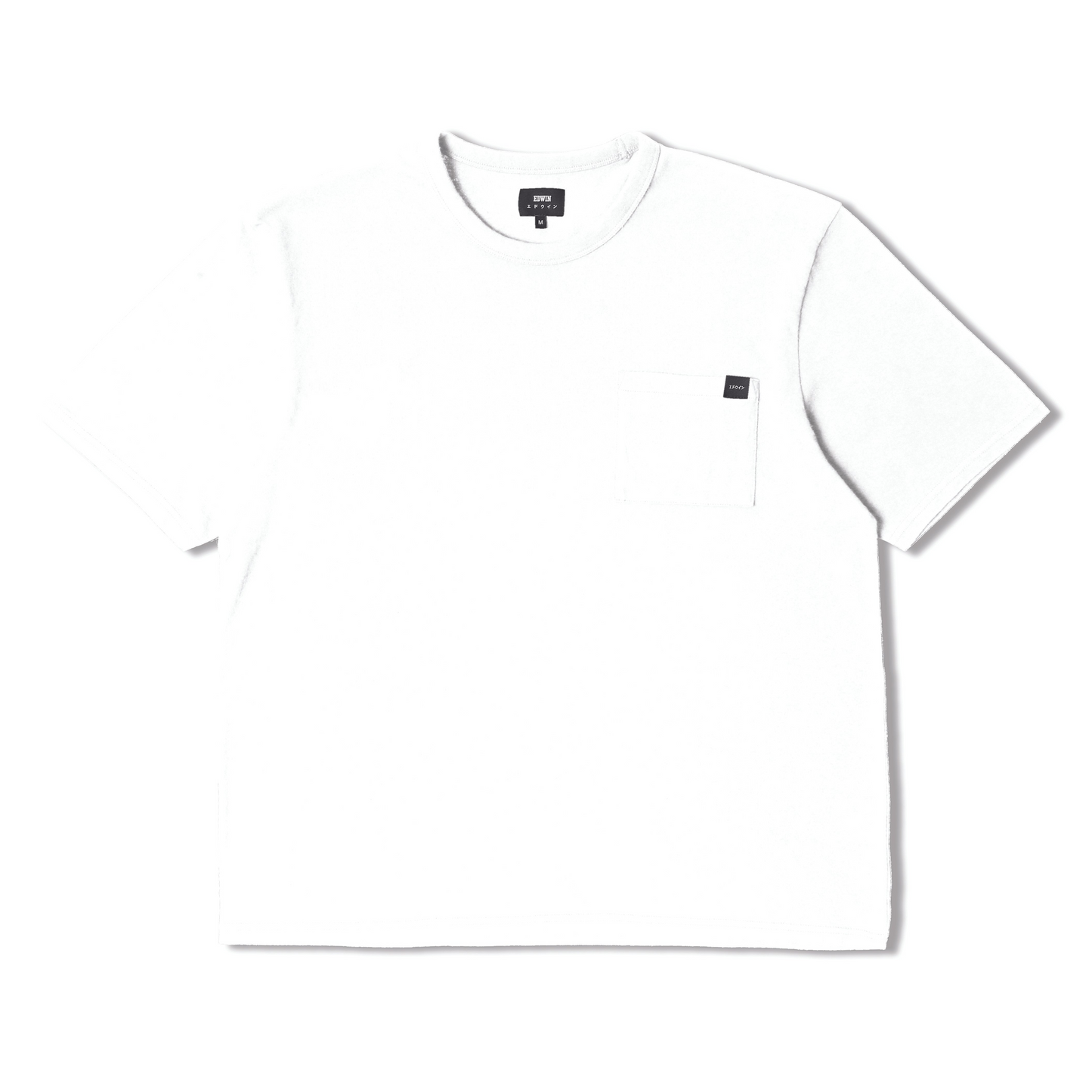Edwin Oversized Pocket T-Shirt - White