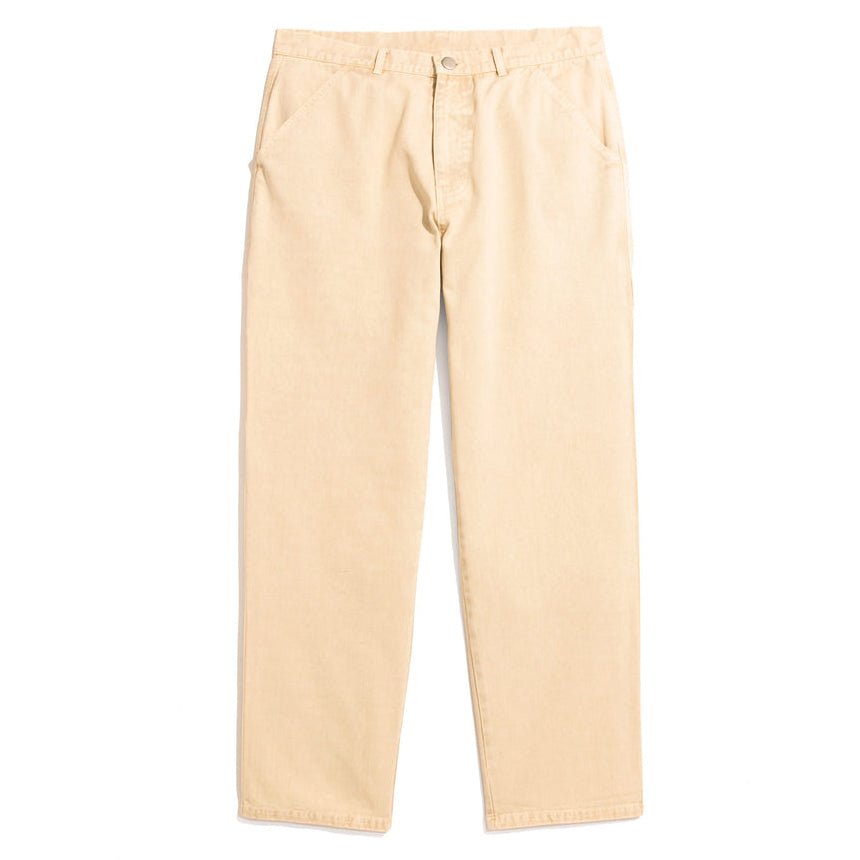 Awake NY Washed Cotton Work Pant - Ivory