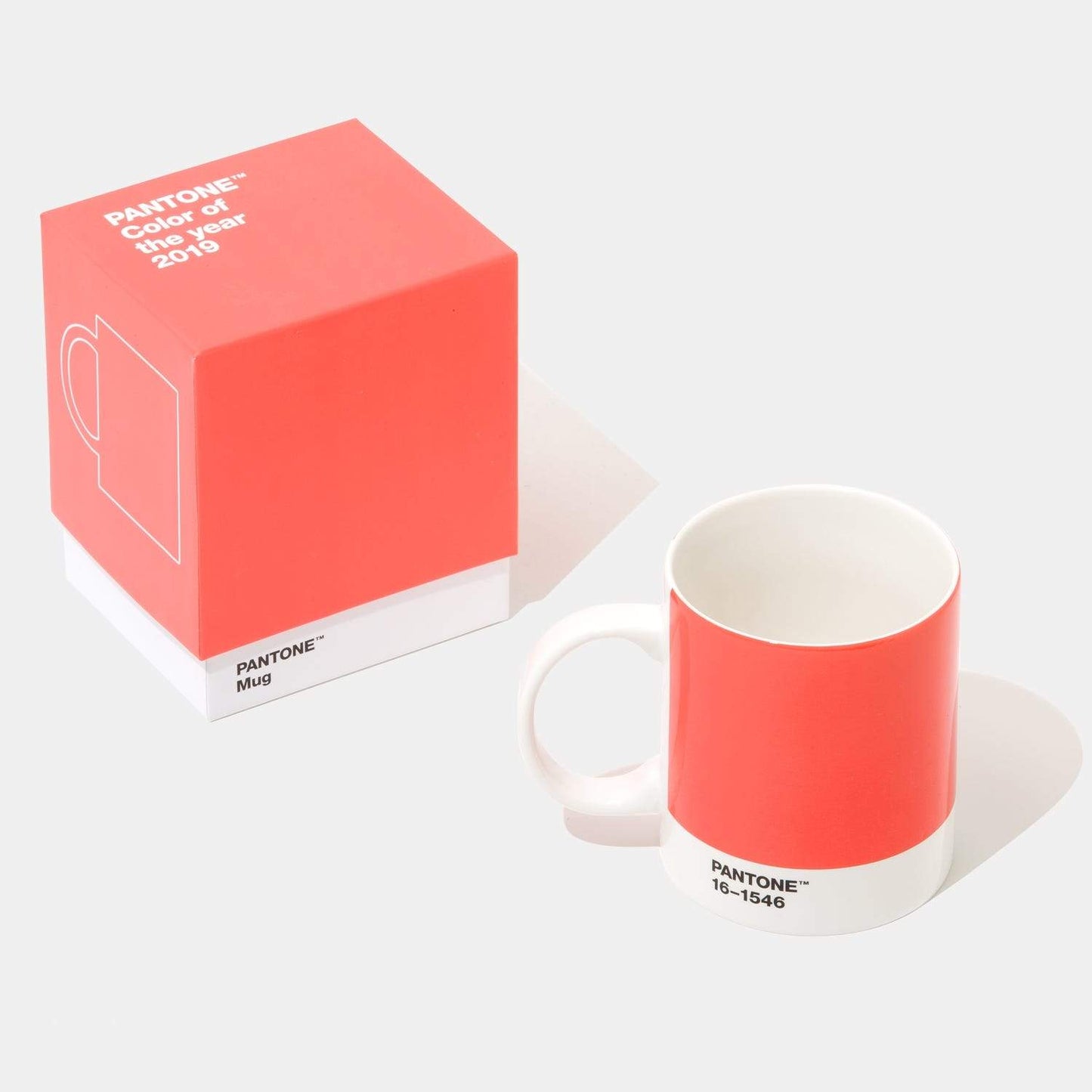Pantone Colour Of The Year Mug With Gift Box - Living Coral