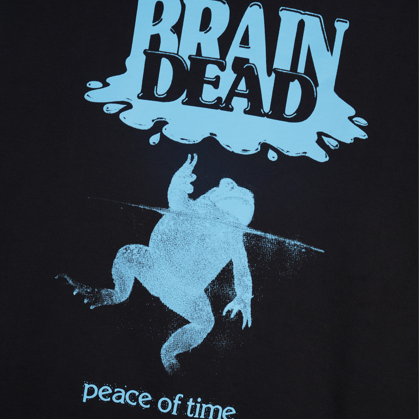 Brain Dead Peace Of Time Crew Sweat - Black