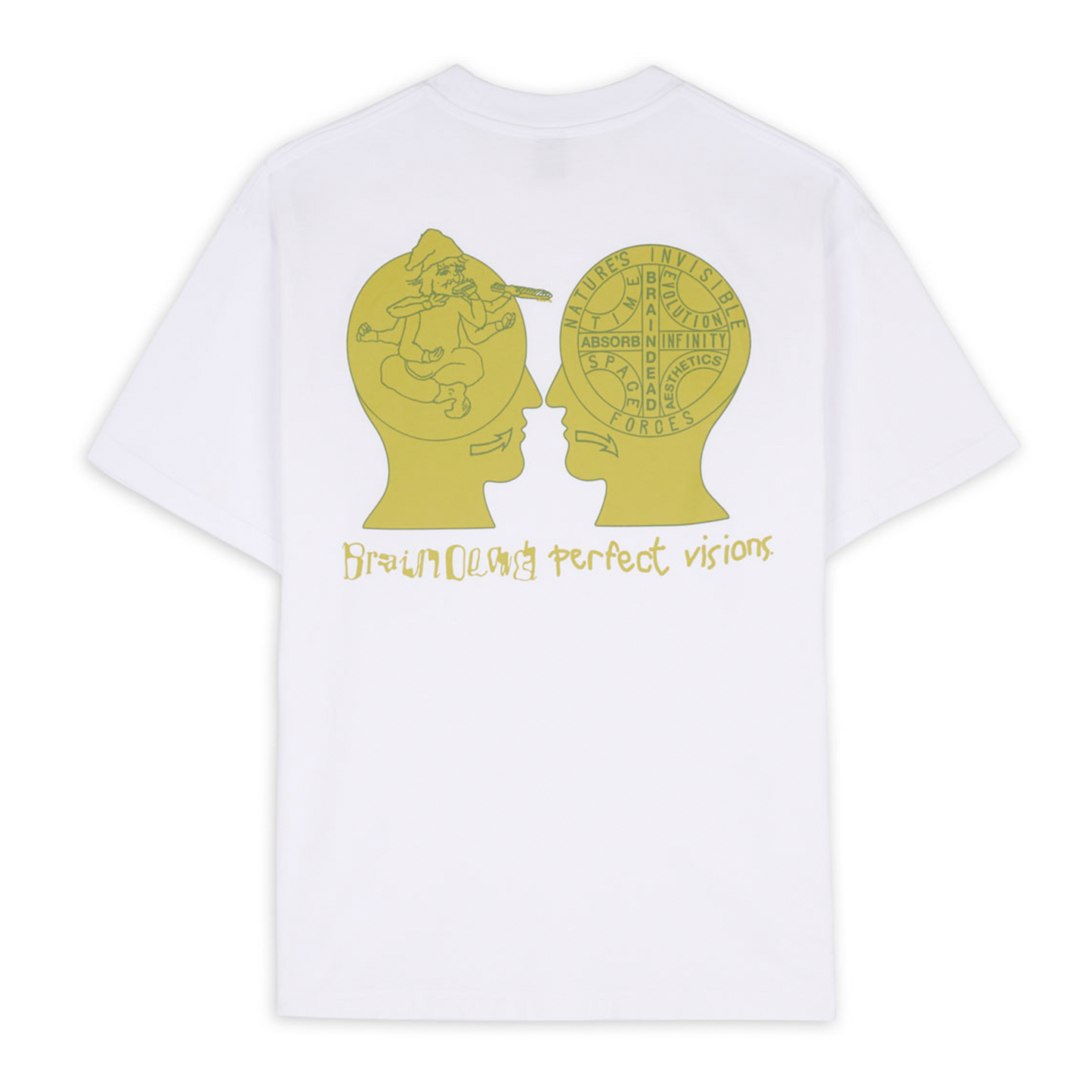 Brain Dead Perfect Visions T-Shirt - White
