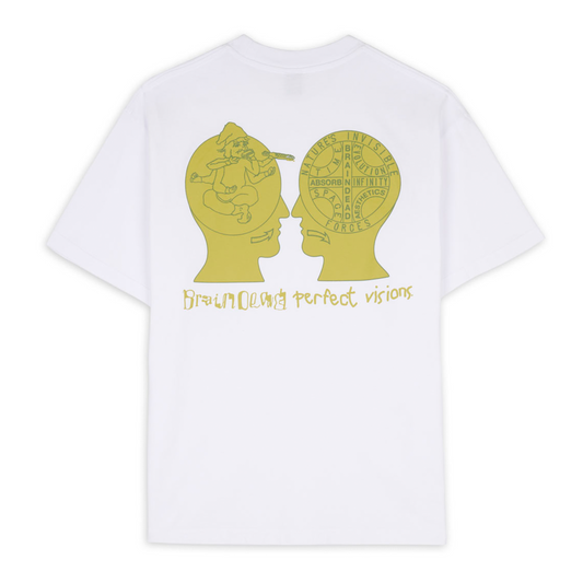 Brain Dead Perfect Visions T-Shirt - White