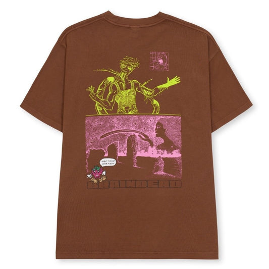 Brain Dead Fruitful Companion T-Shirt - Light Brown