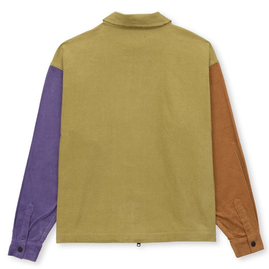 Brain Dead Lizards Wide Wale Zip Shirt - Multi
