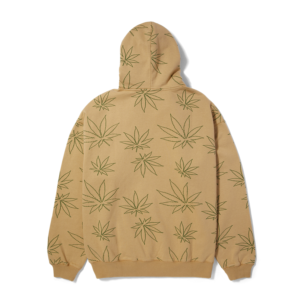 HUF Plantlife Fleece Hoodie - Oatmeal