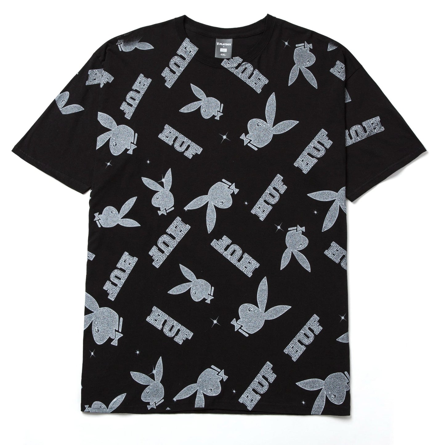 HUF x Playboy VVS Pattern T-Shirt - Black