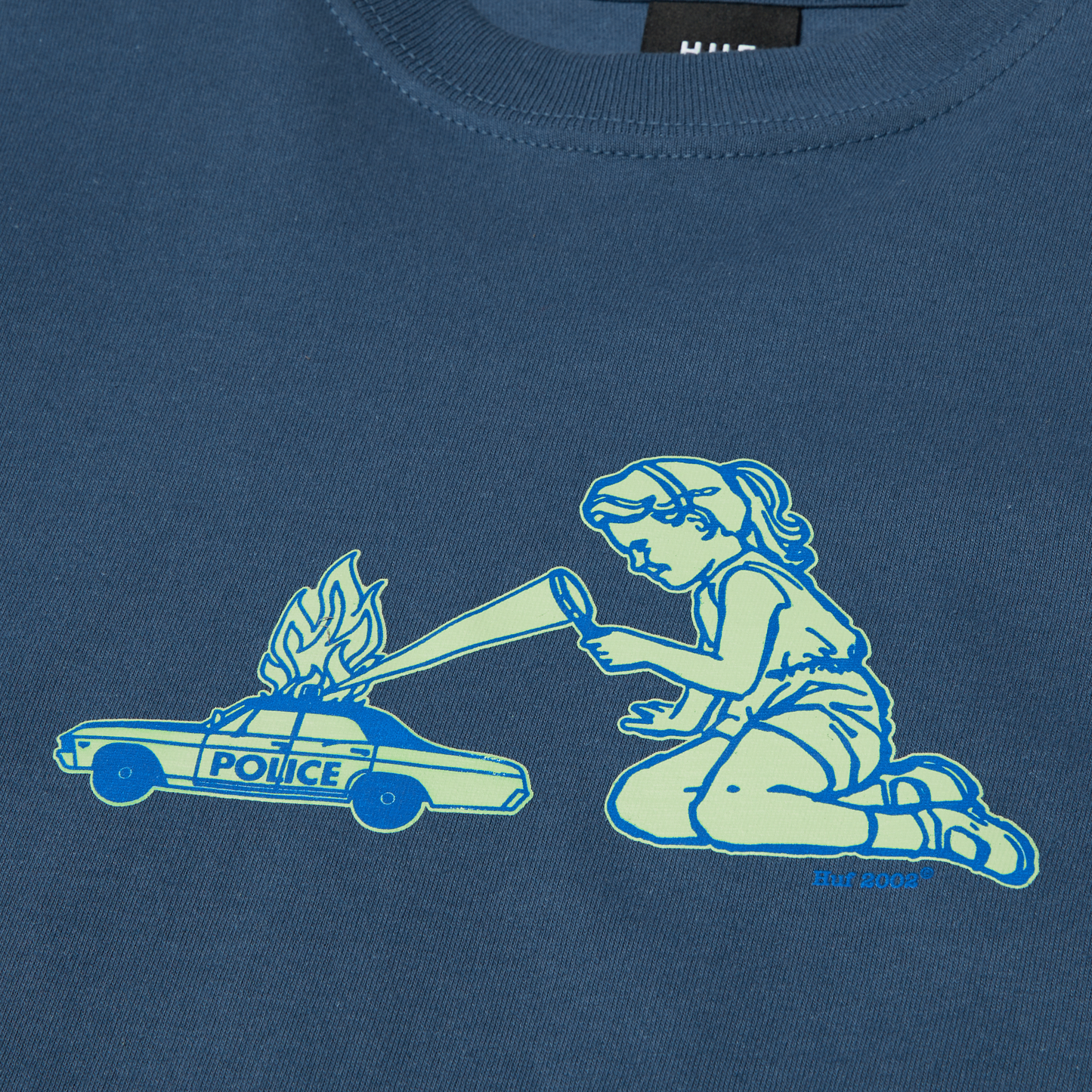 HUF Playtime S/S Tee - Slate Blue