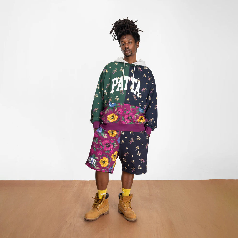 Patta Floral Patchwork Shorts - Multi