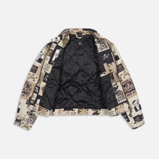 Patta Collage Insulated Canvas Jacket - Multi