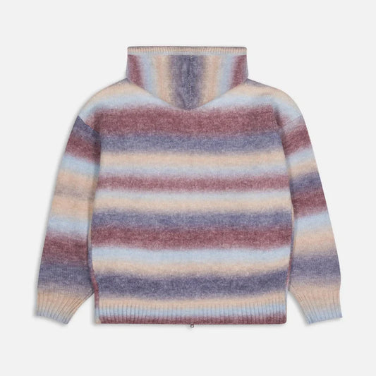 Patta Space Dye Hooded Sweater - Multi