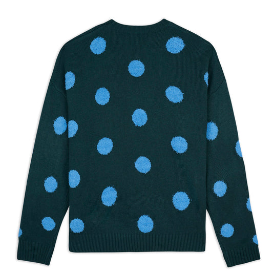 Brain Dead Polka Pile Sweater - Mallard