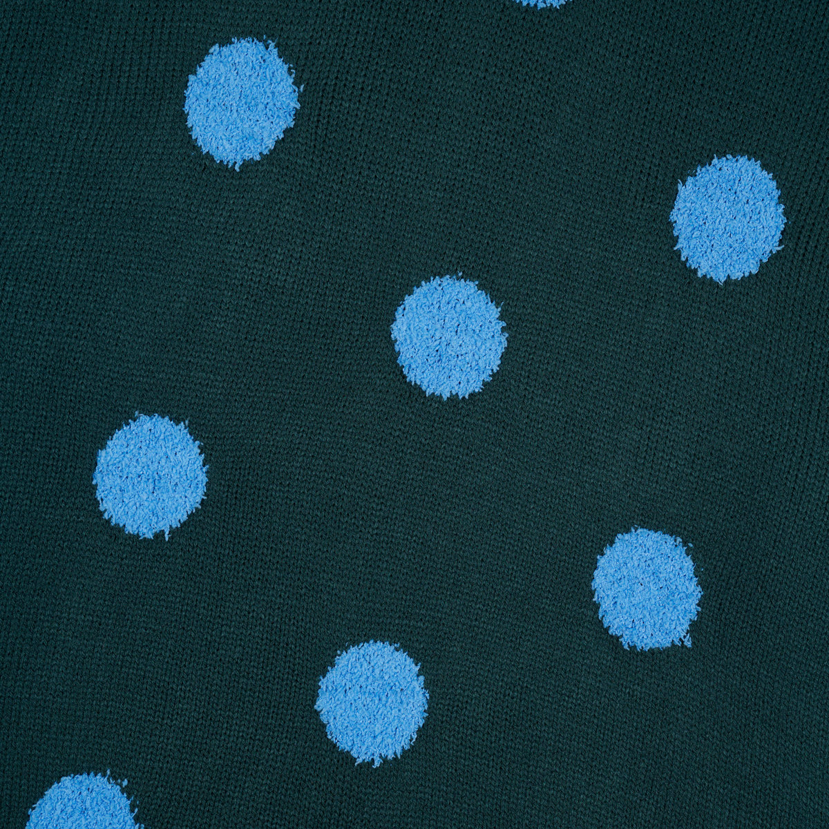 Brain Dead Polka Pile Sweater - Mallard