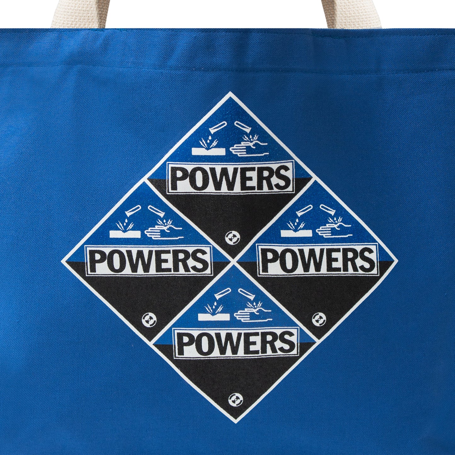 Powers Corrosion Tote Bag - Blue